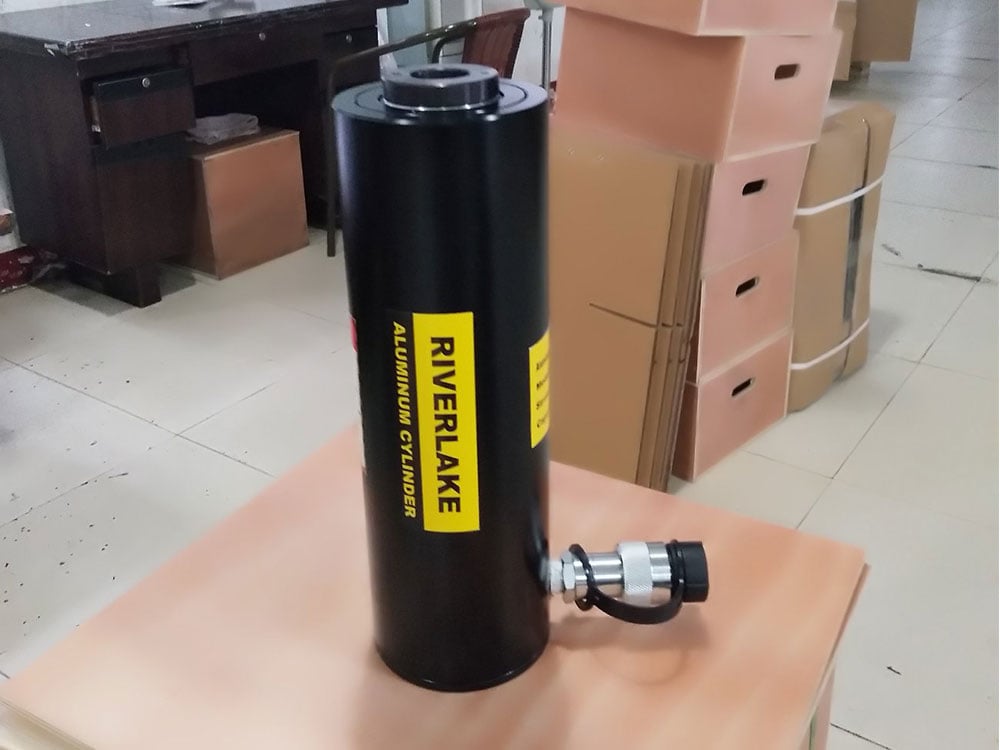 Single Acting Hollow Plunger Aluminum Hydraulic Cylinders