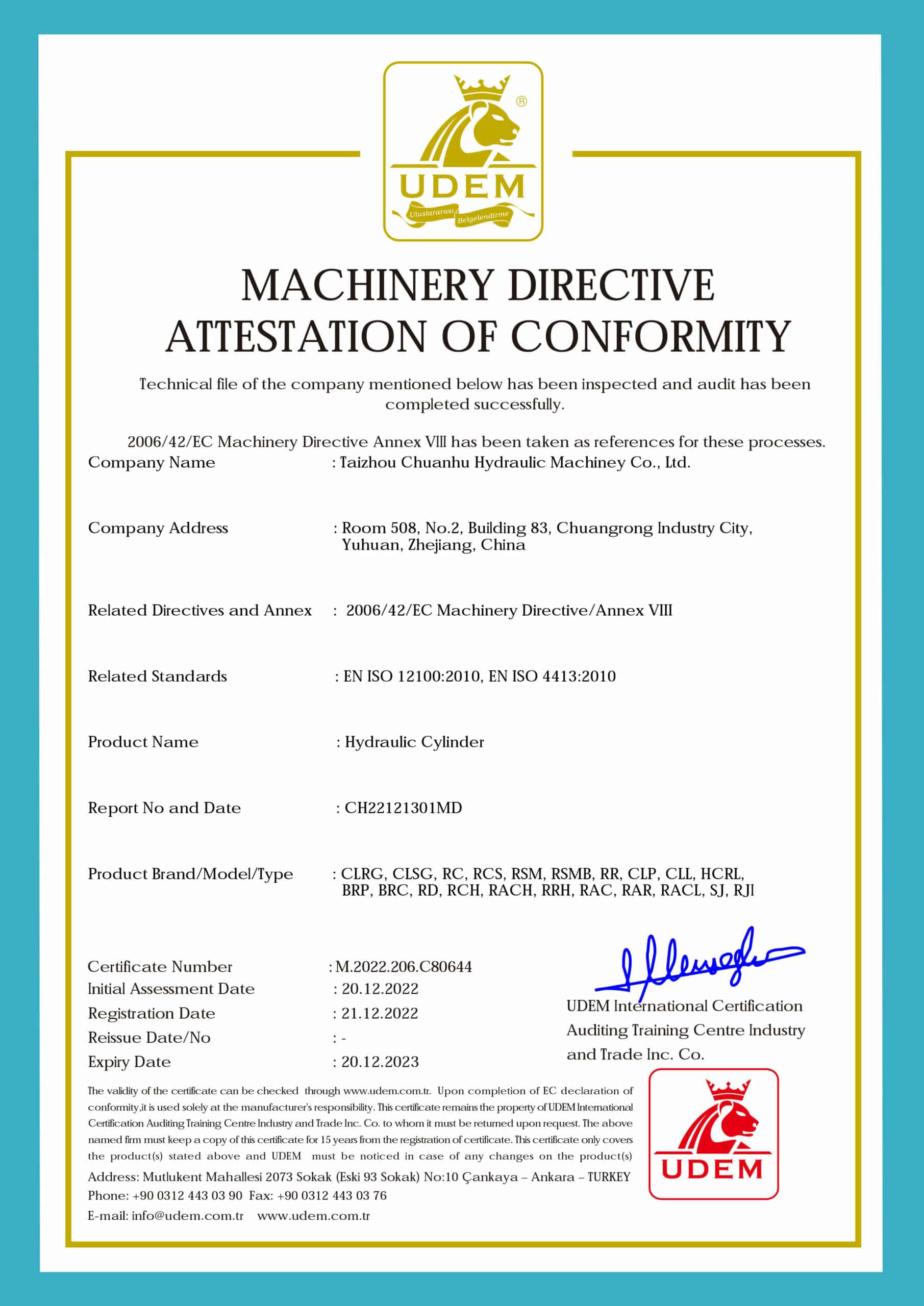 CE Certification