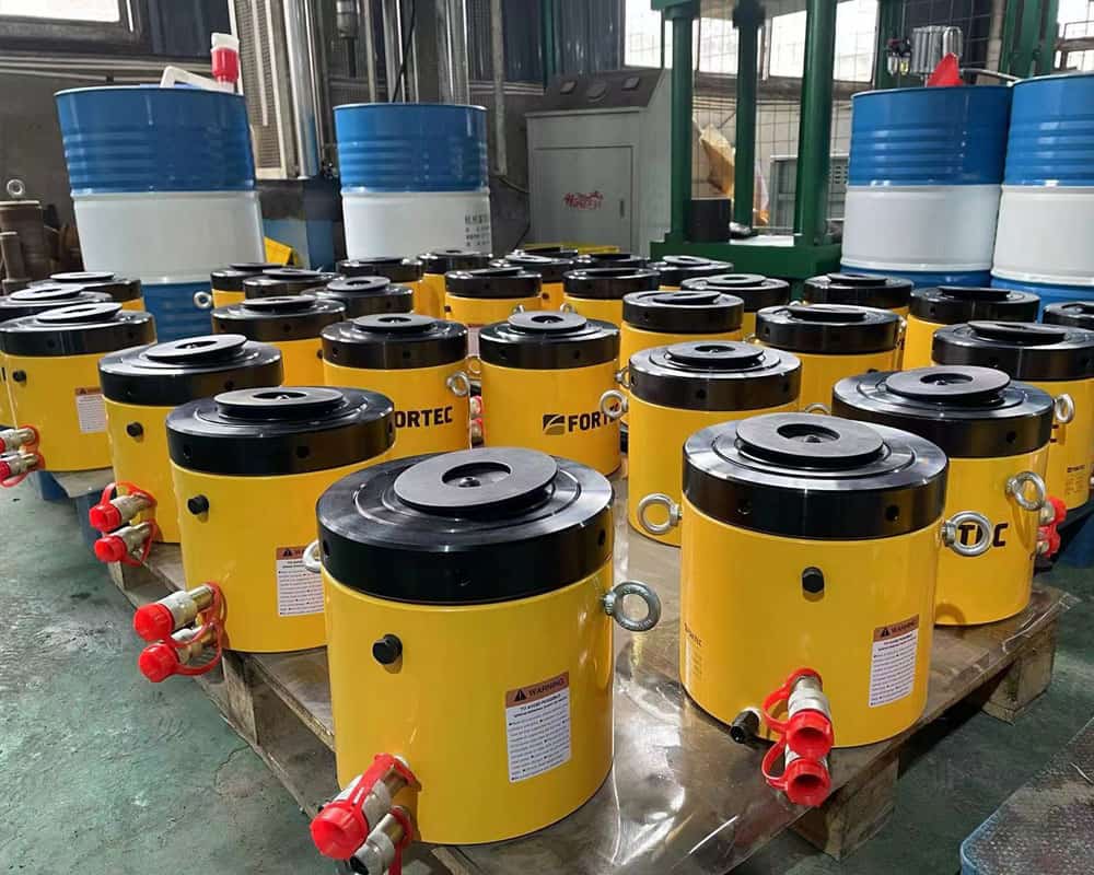 Double Acting Lock Nut Hydraulic Cylinders