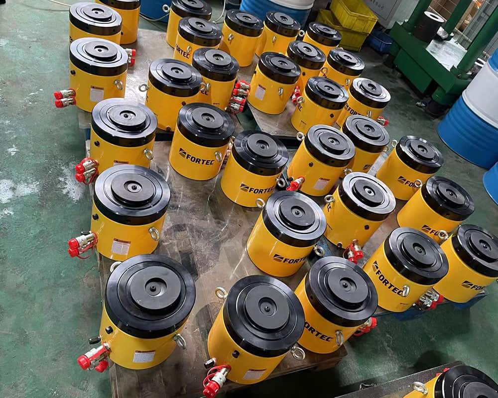 Double Acting Lock Nut Hydraulic Cylinders