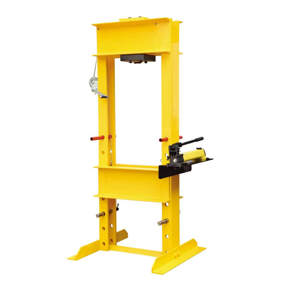 H Frame Hydraulic Workshop Press With Manual Pump