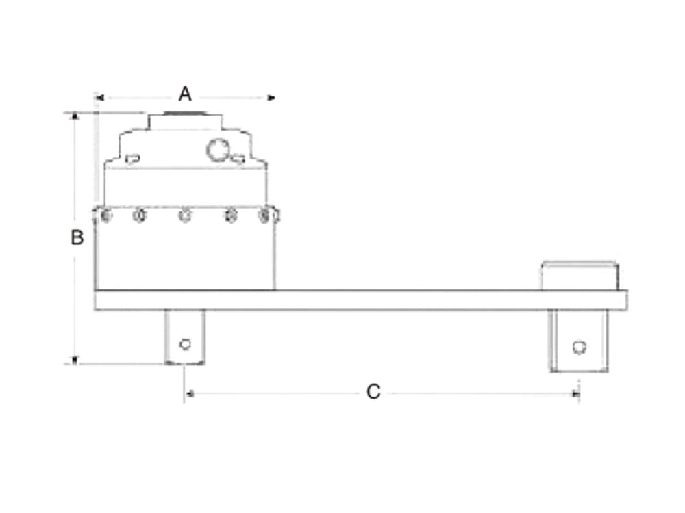 Standard HandTorque multipliers 3 HT1,HT2,HT5,HT6 Series, Torque Multipliers Dimension
