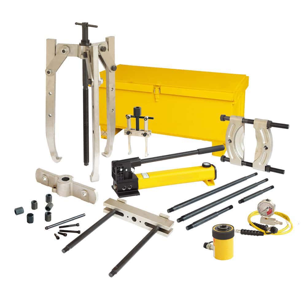 Hydraulic Master Puller Set with Hand Pump