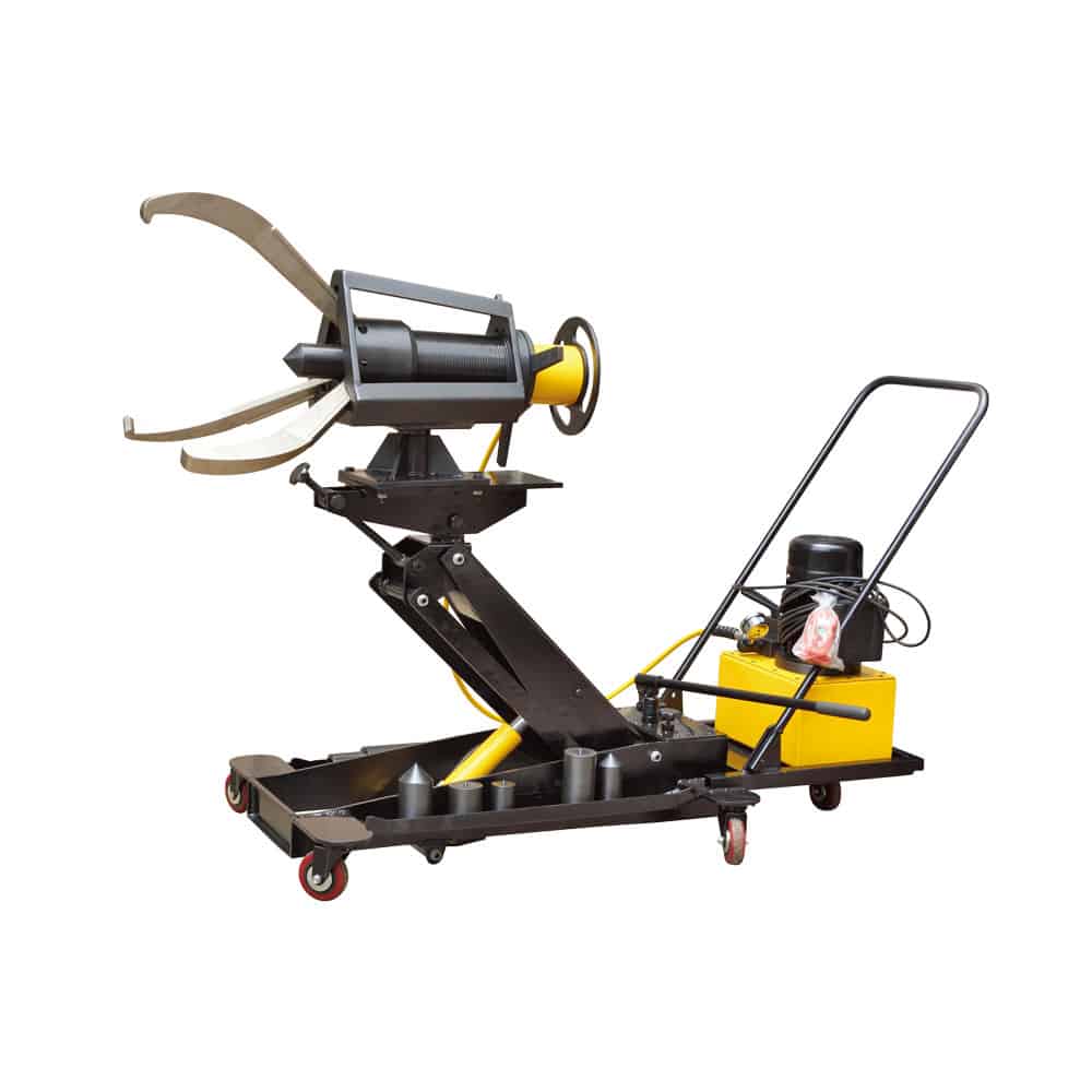 Trolley Mounted Safety Cage Hydraulic Puller