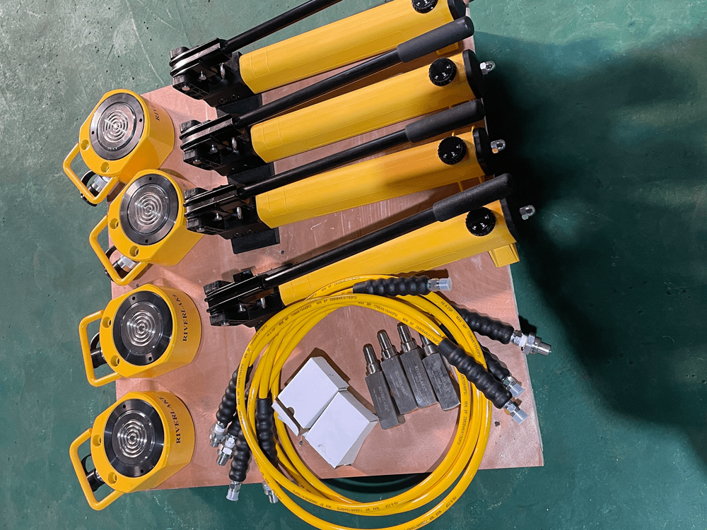 hydraulic cylinder and pump sets
