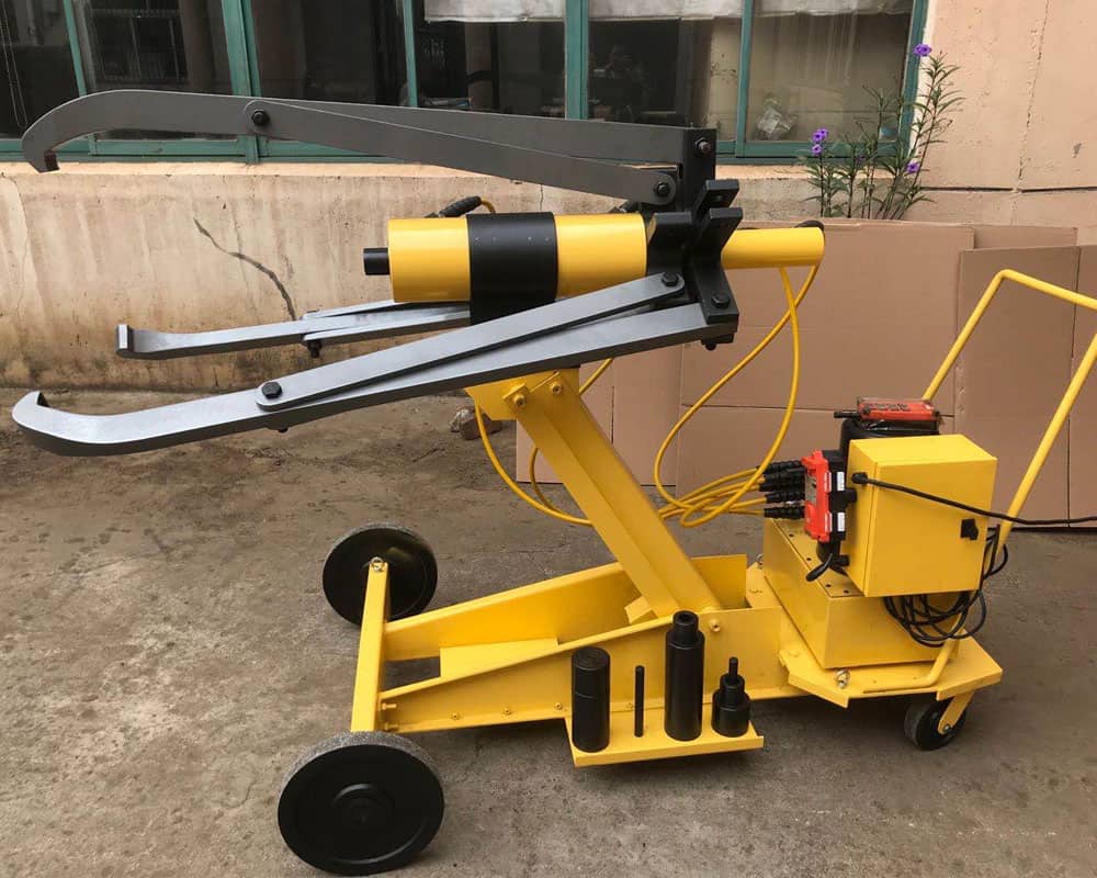 mobile hydraulic puller
