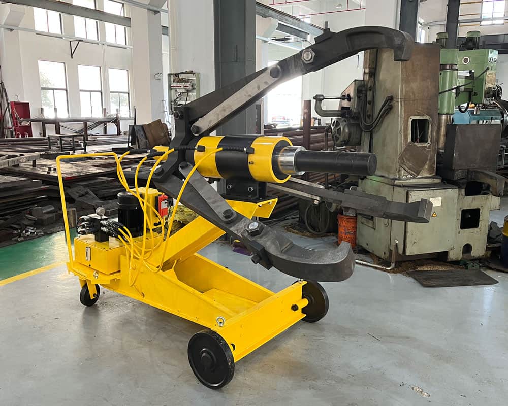 mobile hydraulic puller