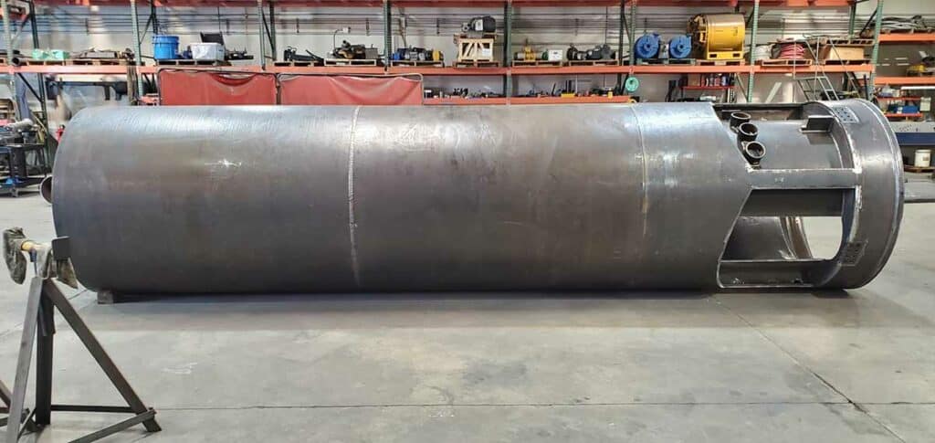 Low Height Pancake Hydraulic Cylinder Used In Auger Boring Steerable Rock System
