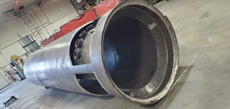 Low Height Pancake Hydraulic Cylinder Used In Auger Boring Steerable Rock System