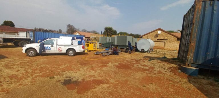 Hydraulic Jacking And Skidding System For Transformer Relocation