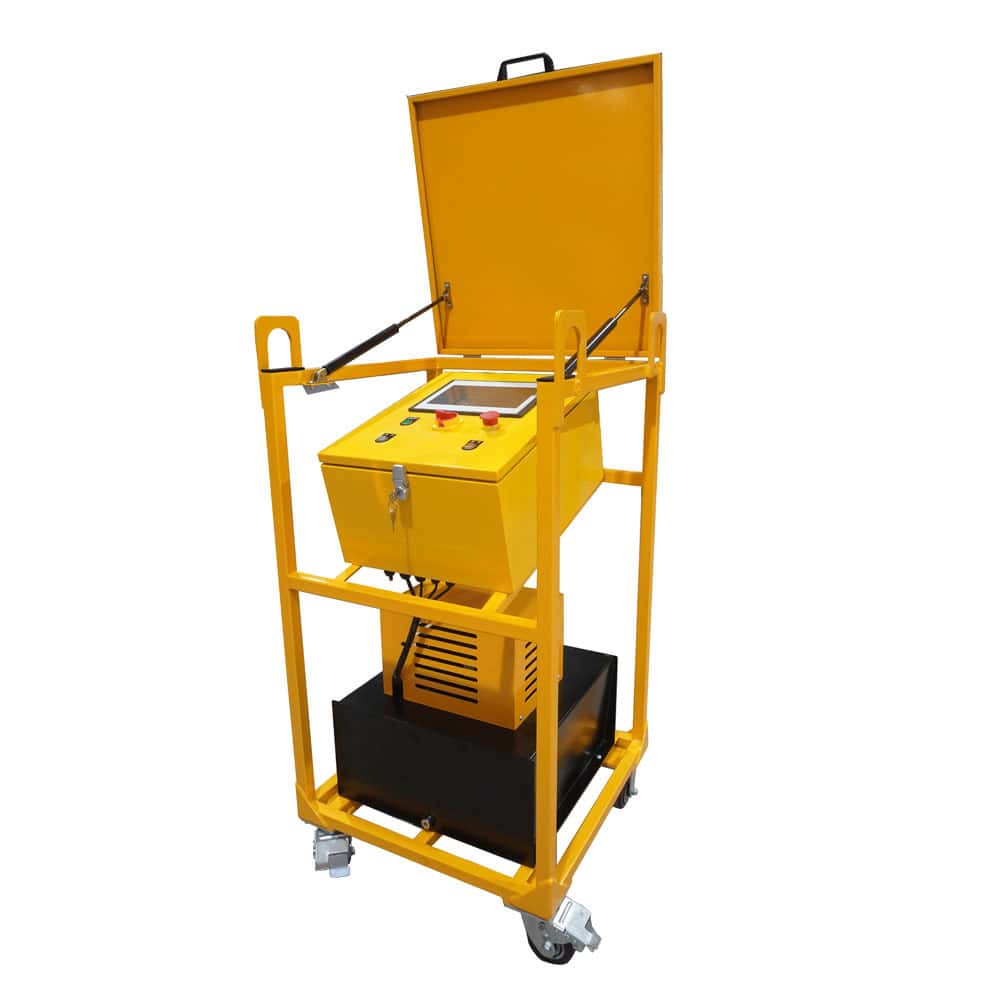 PLC Controlled Pile Load Testing System