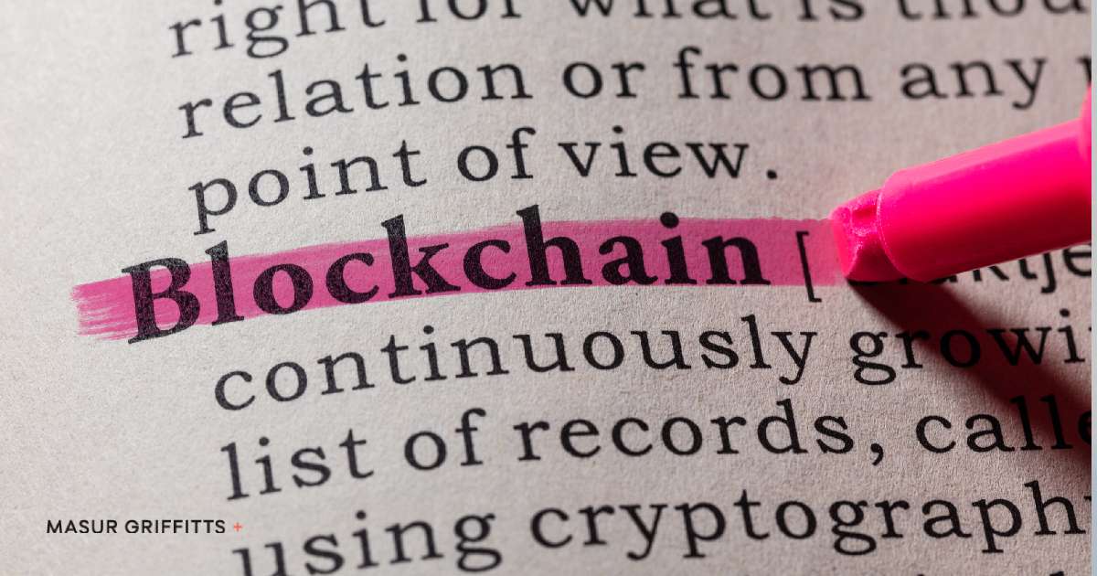 legally defining blockchain