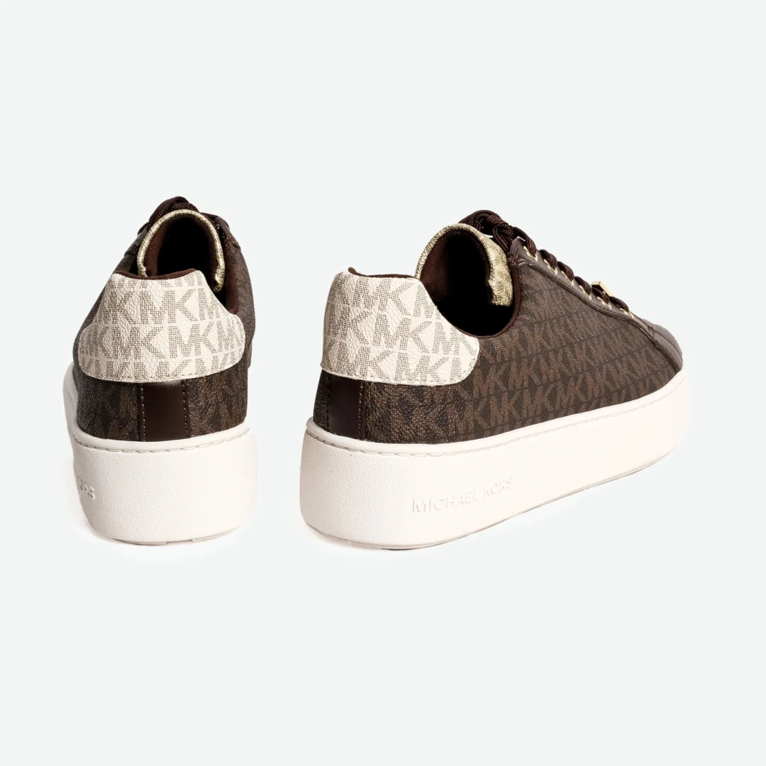 Michael kors poppy lace up sneakers outlet