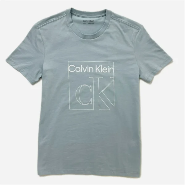 CALVIN KLEIN MEN T-SHIRT MONOGRAM LOGO