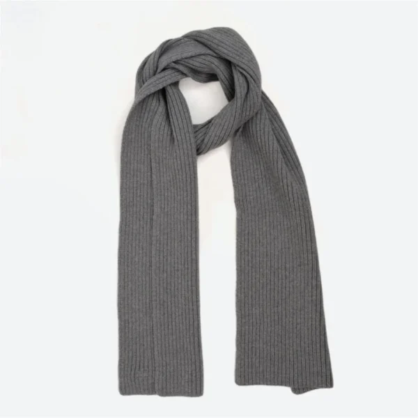 LACOSTE MEN SCARF LIGHT GRAY