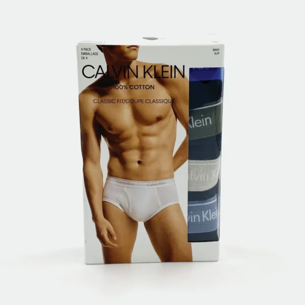 CALVIN KLEIN UNDERWEAR 4 PACK CLASSIC FIT MEN'S BRIEF