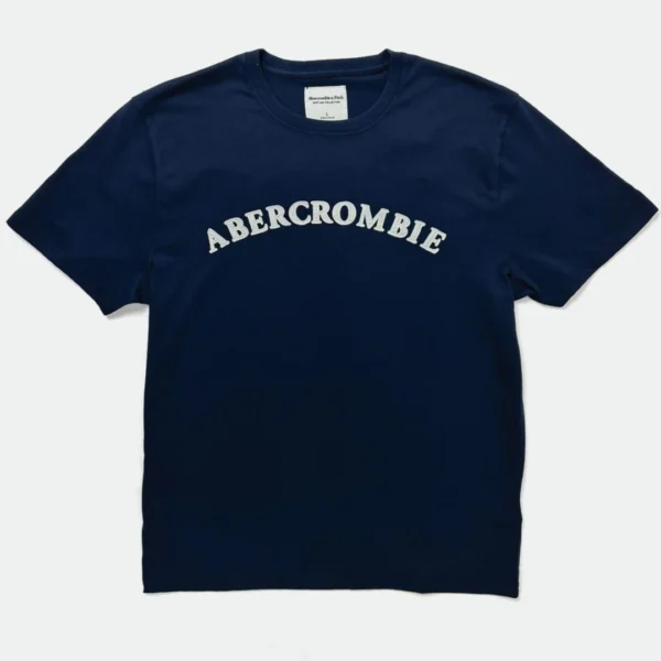 ABERCROMBIE & FITCH MEN TSHIRT APPLIQUE LOGO