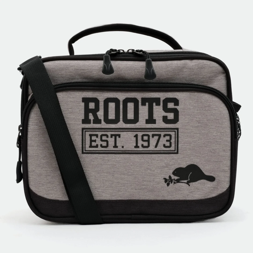 ROOTS DELUXE INSULATED LUNCH BOX BAG 5 PIECE SET WOWSOUQ