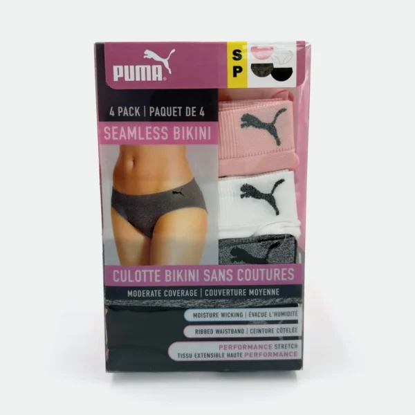 Puma 4 Pack Seamless Bikini