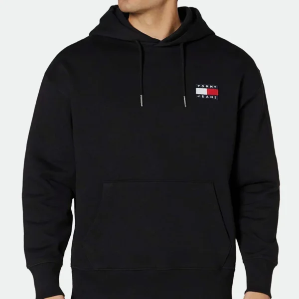 Tommy Hilfiger Men's Hoodie Jacket Flag Logo