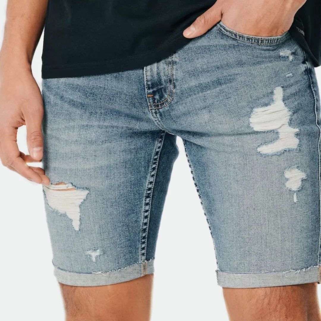 Hollister epic flex skinny denim shorts deals