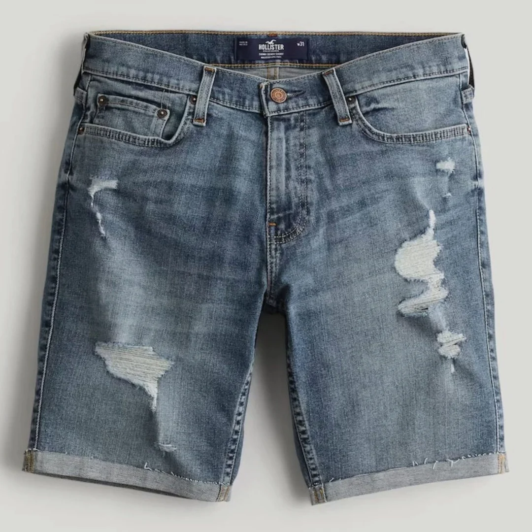 Blue hollister shorts shop