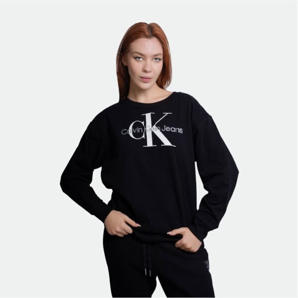 Calvin Klein Women Sweatshirt Monogram Logo
