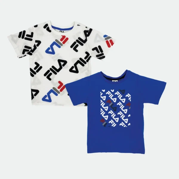 FILA 2 PACK T-SHIRT GRAPHIC PRINT FOR BIG BOYS