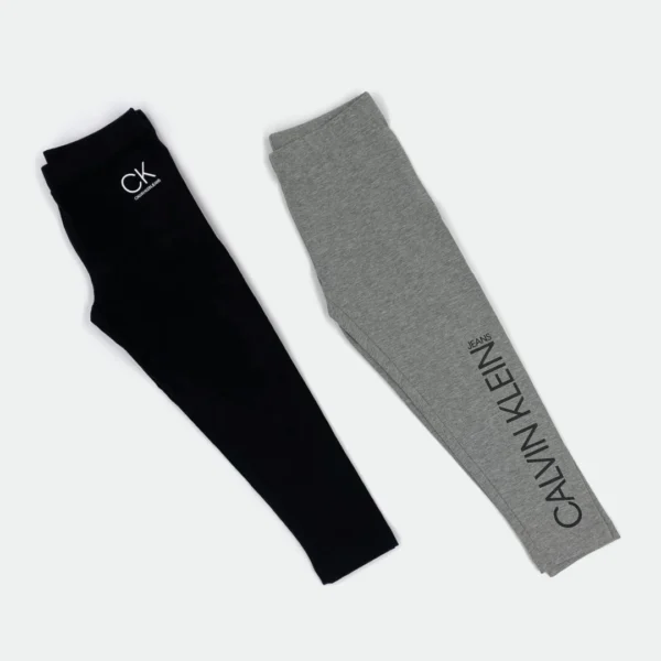 CALVIN KLEIN 2 PACK LEGGINGS FOR BIG GIRLS