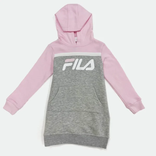 Fila Hooded Sweatshirt Dress For Big Girls