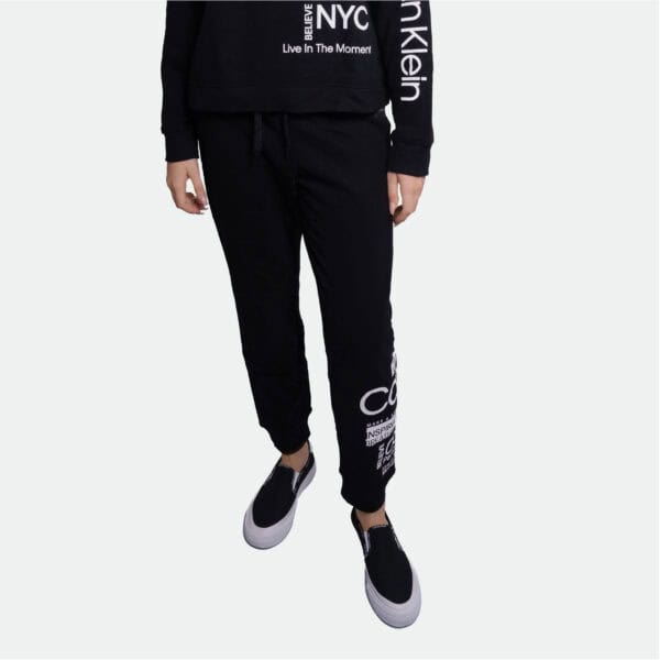 Calvin Klein Women's Performance Sweatpants Patch Logo