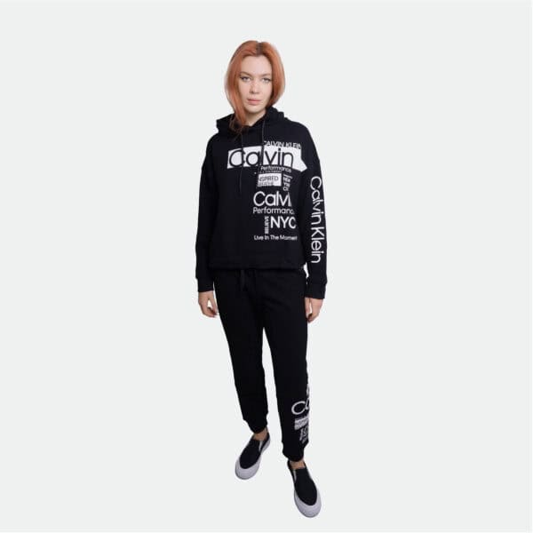 Calvin Klein Women's Performance Sweatpants Patch Logo - Image 2