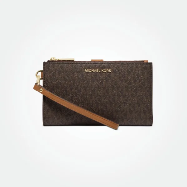 MICHAEL KORS JET SET DOUBLE ZIP SMARTPHONE WALLET