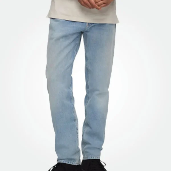 CALVIN KLEIN MEN'S JEANS SLIM STRAIGHT FIT