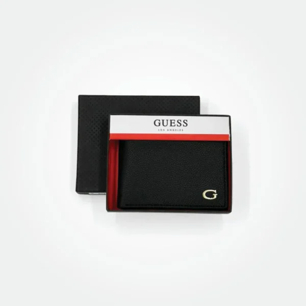 GUESS MEN'S LEATHER WALLET BI-FOLD