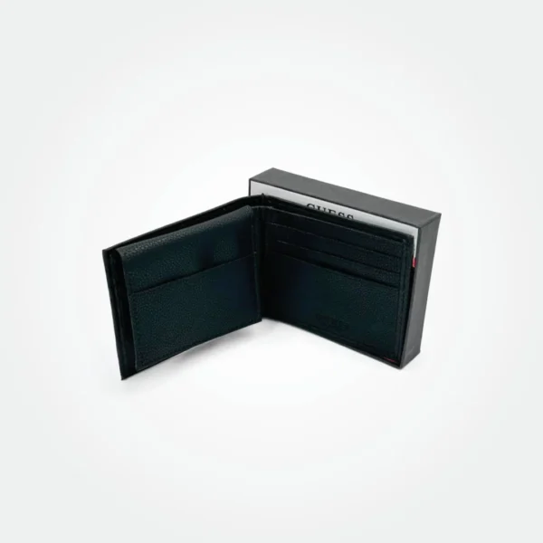 GUESS MEN'S LEATHER WALLET BI-FOLD - Image 2