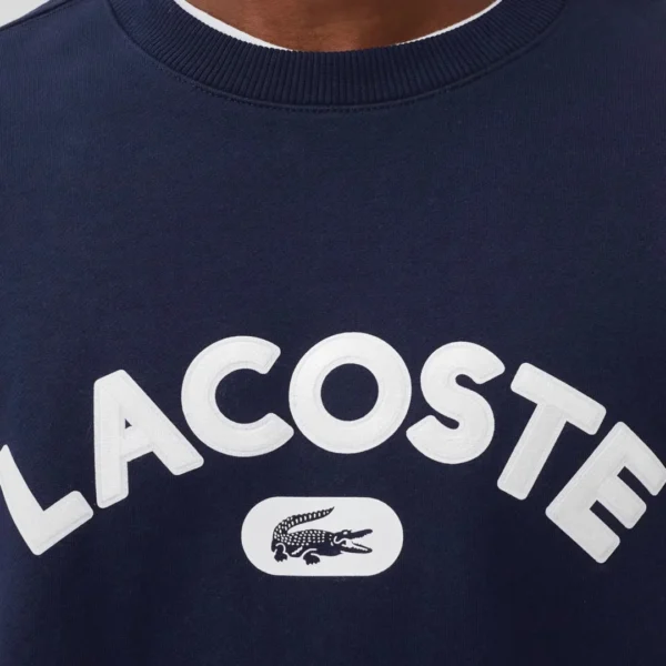 Lacoste Men Sweatshirt Big Logo - Image 2