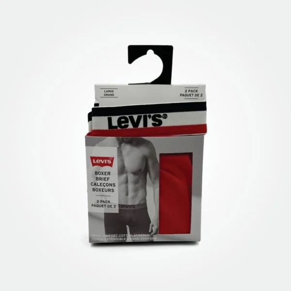 LEVI'S MEN'S UNDERWEAR 2 PACKS BOXER