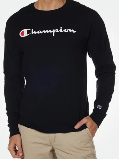 Champion Men Graphic Print Long Sleeve