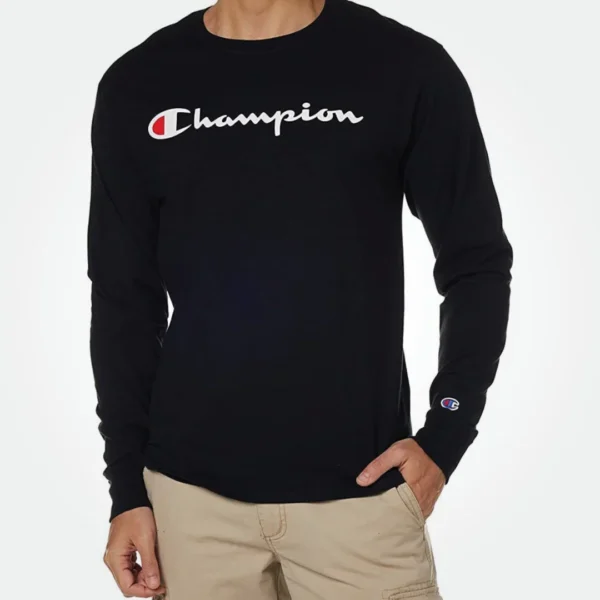 Champion Men Graphic Print Long Sleeve