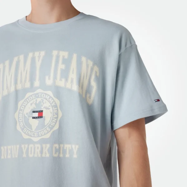 Tommy Jeans Mens Graphic Print Oversized T-shirt - Image 2