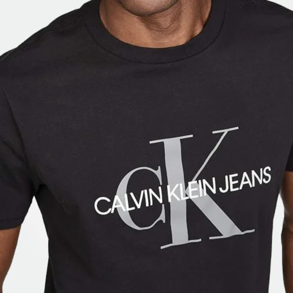 CALVIN KLEIN MEN'S MONOGRAM LOGO T-SHIRT - Image 2