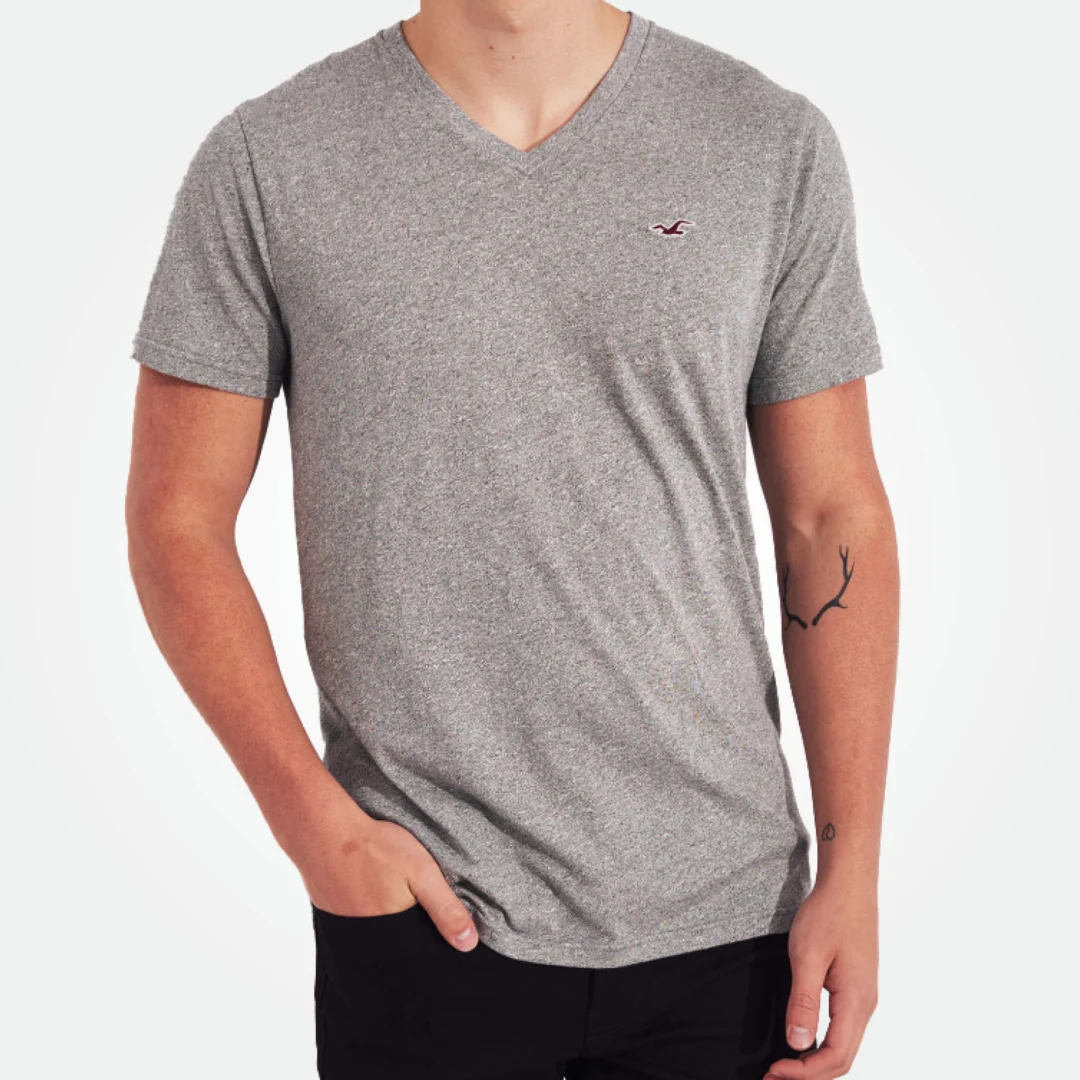 HOLLISTER 3 PACK V NECK T SHIRT WOWSOUQ