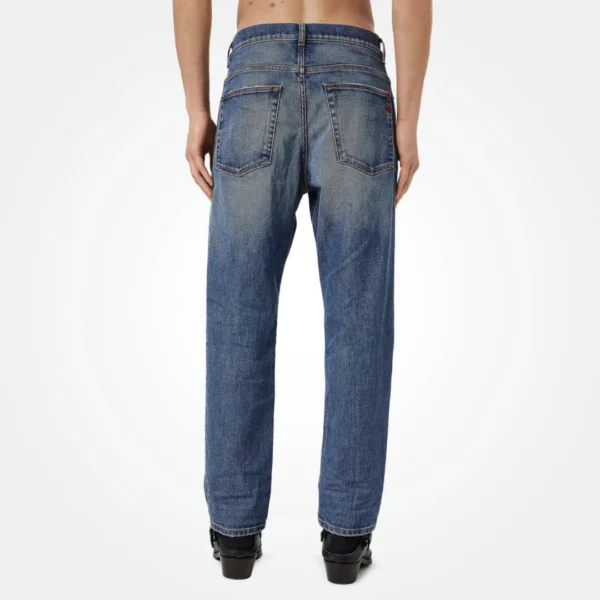 Diesel Men's Regular Fit Mid Waist Tapered Leg Jeans - Image 2