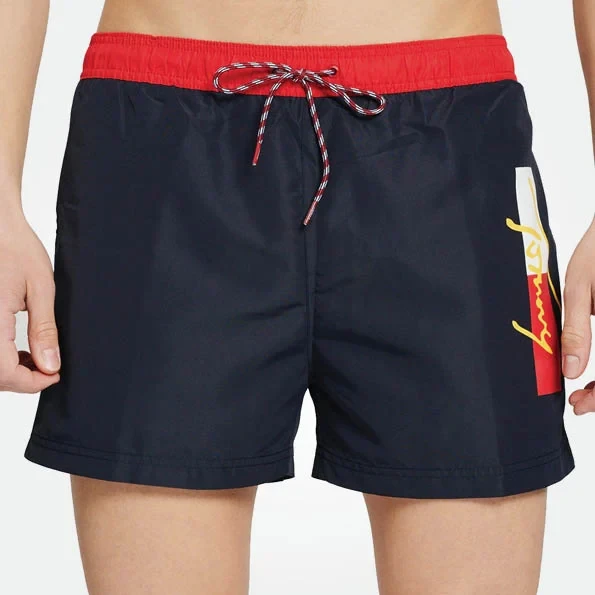 TOMMY HILFIGER MEN SWIM TRUNKS GRAPHIC PRINT