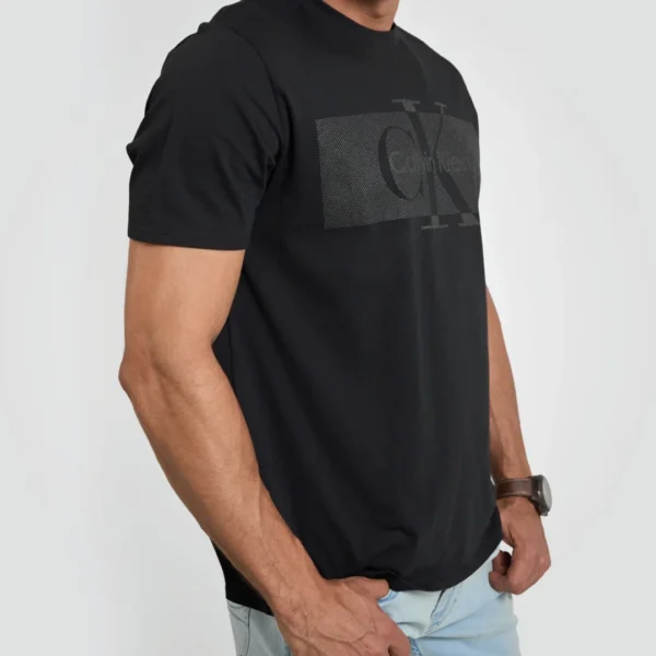 Calvin Klein Men's T-shirt Dotted CK Graphic Print - Image 3