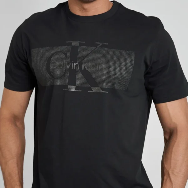 Calvin Klein Men's T-shirt Dotted CK Graphic Print - Image 2