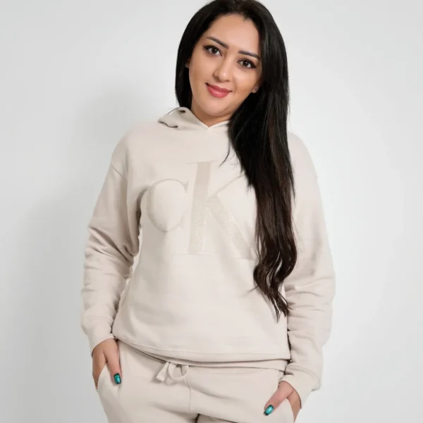 Calvin Klein Women's Track Hoodie Jacket