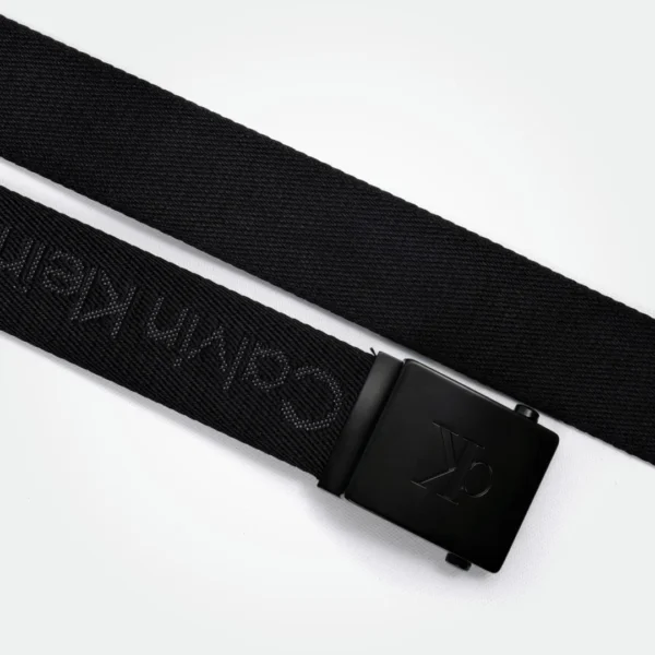 Calvin Klein Printed Logo Nylon Belt - Image 3