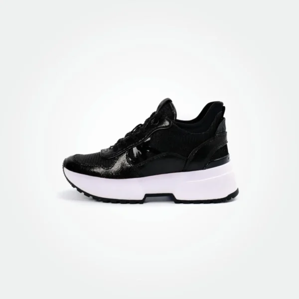 MICHAEL KORS CANVAS MUSE METALLIC LOGO TRAINER - Image 5